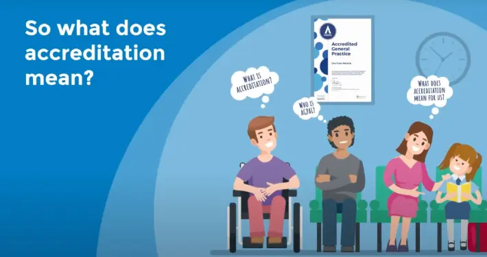 Accreditation certificate video - One Point Medical a medical practice in South Yarra Melbourne